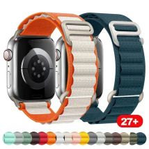 Cinturino alpino per cinturini Apple Watch 44mm 40mm 49mm 45mm 41mm 38mm 42mm Bracciale in nylon