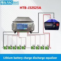 HeltecBMS LFP/NCM/LTO Attrezzatura per la riparazione della batteria/Strumento di equalizzazione 2-32S 25A per veicoli elettrici/Batteria per auto