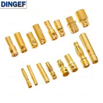2mm 3mm 3,5mm 4mm 5mm 5,5mm 6mm 8mm RC Batterie Vergoldet Bullet Bananen Stecker Hohe Qualität Männlich Weiblich Bullet Banana Stecker