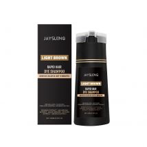 Men Hair Dyeing Shampoo 3-in-1 Instant Gray White Coverage Nourish Natural Herbal Ingredients Hair Darkening Beard Dye for Man