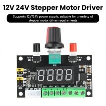 12V 24V Stepper Motor Driver PWM Pulse Signal Generator Forward/Reverse Controller Speed Control Module
