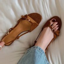 Böhmischen Stil Sommer Frauen Sandalen Mode Offene spitze Wohnungen Sandale Schuhe Damen Outdoor Strand Urlaub Schuhe