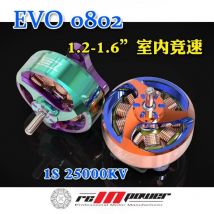 RCINPOWER Versione Aggiorna EVO-0802 Motore Brushless 25000KV Motore Interno da 1.6 Pollici per 65mm FPV RC Racing Drone Air75 FPV Modello