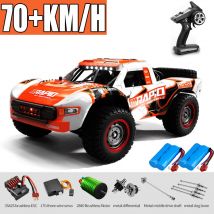 Rc Car Off Road 4x4 50km/h lub 75km/h Szybki bezszczotkowy silnik Monster Truck 1/16 Desert/Snow