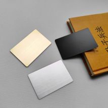 5 Pack NFC Cards with 216 Chip, 13.56MHz Frequency, 888 Bytes Storage, PVC & Laser-Printable Metal Finish