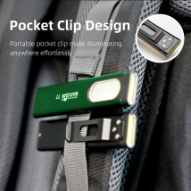 Warsun T7 Latest LED Keychain Flashlight  450Lm Portable Mini Torch Light Pocket Lantern Flood Work Light With Magnet