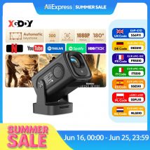 XGODY 4K HD 300ANSI Proiettore Cinema Bluetooth WiFi 1080P Android Home Theater Smart