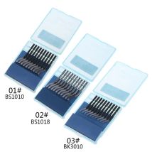 Schnelle Stahl rotations klinge bs1010 bs1018 bk3010 Klinge Kunststoff Kupfer Aluminium Eck riss Entgraten Trimmen Verarbeitung