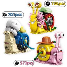 NEW Creative Animal Snail Bug Model Building Blocks Bricks Toys MOC Assembly For Kids Adult Birthday Halloween Christmas Gifts