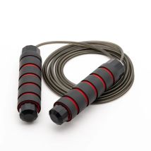 Robustes Springseil aus Stahldraht, gewichtetes Renn-Fitness-Trainingsexamen, mit professionellem Springseil-Wettbewerb