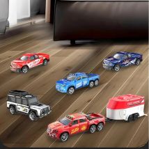 1/64 Mini RC Auto 2,4G 4x4 Racing Truck Fernbedienung Driften Legierung Lkw Auto mit Licht geländewagen Kind Jungen Spielzeug Geschenk