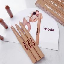 Peptydowy kredka do ust w kształcie ust, długotrwały tint do ust w kredce, szminka w kredce, puder do policzków, błyszczyk, róż do policzków, makijaż.