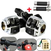 1 ''25mm Lenker Horn Blinker Licht Taste Control Schalter Für Sporster 883 1200 XL XR XLH V-ROD Touring Softail Dyna