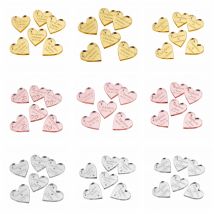 20/50/100 Stück personalisierter Anhänger mit Gravur, Spiegel, Acryl, Liebesherz, Hochzeit, Loch, Party, Name, Baby, Taufe, Dekoration, individuelles Geschenk