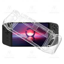Legion Go Transparent TPU Protective Case Shockproof Anti-Scratch Anti-Slip Semi-Wrap Cover Skin Ultra-Clear Crystal Soft Shell