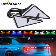 2 stücke LED Devil's Eye Kennzeichen licht Scheinwerfer Für Auto Motorrad Universal Geändert Dekoration einzigen licht auto Zubehör