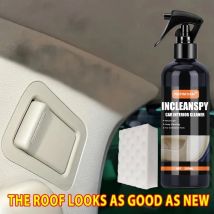 Auto Innenreiniger Spray Deckenreiniger Leder Flanell Gewebter Stoff Wasserfrei Mehrzweck Auto Dash Reinigungsmittel P106