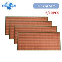 5/10PCS 6.5x14.5cm Stripboard PCB Platine Single Side Circuit Board DIY Universal Experiment Prototype Board for Arduino