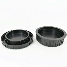 F-Mount-Objektivdeckelabdeckung hinten/Kamera-Frontkörperkappe für Nikon D6 D7500 D850 D780 D610 D5600 D3500 D90 DSLR ersetzt BF-1B und LF-4