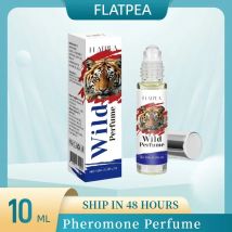 10ML Wild Men's Perfume Fresh Woody Fragrance Eau De Toilette  Opposite Sex Dating Fragrance Travel-Size Perfumes Rollerball Oil