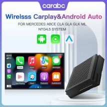 CARABC Wireless CarPlay für Mercedes Benz Android Auto Mirror Link AirPlay Funktionsmodelle A, B, C, E, CLA, GLA, GLK, ML, NTG4.5