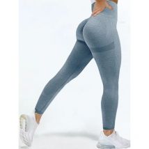 Damskie bezszwowe legginsy treningowe wysokiej talii legginsy push-up damskie seksowne legginsy