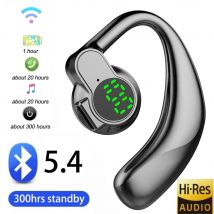 Singel Ear Bluetooth 5.4 Ohrbügel-Kopfhörer OWS Drahtloser Kopfhörer HiFi Stereo Noise Reduction Headset Wasserdichter Sportkopfhörer