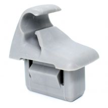 Pair For Mitsubishi Lancer ASX Lancer Evolution X Outlander Sport MR654343 Gray Sun Visor Hook Clip Bracket Hanger Car Parts