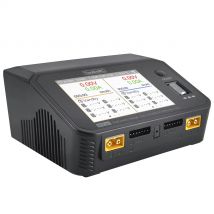 ToolkitRC M6DAC charger intelligent dual channel 2CH AC200W DC700W IPS 3.5-inch aviation model lithium battery fast charger