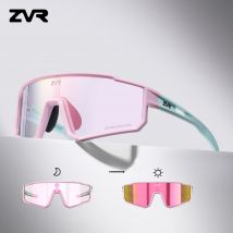 ZVR Photochromic Cycling Glasses Outdoor Running Sunglasses Protection Bike Sunglasses Sports Eyewear MTB Road Cycling Glasses