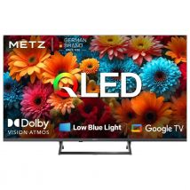 METZ MQF7500Z TV QLED Pro Google TV | 120Hz HSR, MEMC, Eyecare 5.0, HDR10+, Dolby Vision, Dolby Atmos, Control por voz