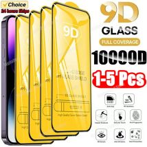 1-5 SZTUK Szkło hartowane 9D do iPhone'a 15 14 13 12 11 Pro Max Szkło ochronne do iPhone'a X XR XS Max 7 8 14 Plus