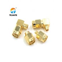 1PCS SMA JB2/JB3 JWB2/JWB3 Connector Male Header Srtaight/Bent Header Half  Flexible Steel Welding Adapter Match For RG402/405