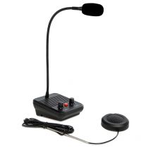 Hochklares Dual-Wege-Fenster-Gegensprechanlage, Banktheke, Gegensprechanlage, Lautsprecher für Apotheke, Bahnhof, Ticket, Büro