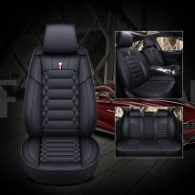Set completo di coprisedili per auto, protezione per sedili per auto, cuscino per sedili per auto universale per tutte le stagioni, coprisedili per auto, sedili anteriori e schienali