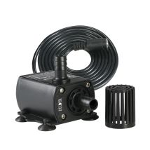 Ultra-leise bürstenlose Mini-DC12V-6-W-Wasserpumpe mit 5.5*2,1mm weiblichem wasserdichtem Tauch brunnen aquarium, das l/h zirkuliert