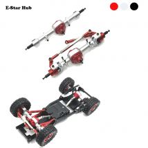 Vorder- und Hinterachsbaugruppe für 1/12 MN82 LC79 MN78 Metall-Upgrade-Teile-Kit RC Car OP-Zubehör