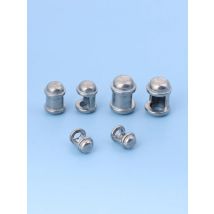 2Pcs Miniature Model Ship LED Lamp Cup Simulation Alloy Bulb Cover Light Holder Parts For Decoration DIY Hobby