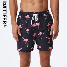 Datifer Sommer Neuankömmling 2025, Herren-Shorts, Polyester, für Fitnessstudio, atmungsaktives Mesh-Innenfutter, elastische Taille, Seitentasche, Traje De Baño Beach