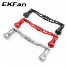 EKFAN 130MM CNC Prozess Legierung 35G 8x5MM/7x4MM Löcher Für Tropf Angeln Rad Trolling Bastcast Rollen Griffe Teile DIY