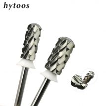 HYTOOS Runde Top Barrel Hartmetall 5XC Nägel Bohrer Entfernen Dicke Gel Maniküre Bohrer Zubehör Werkzeug Lieferant
