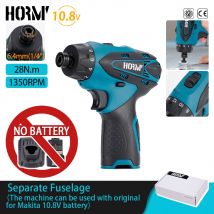 12V Akku-Elektroschrauber Dual Speed 28N.m Akku-Bohrschrauber 1/4" Chuck Hit Elektrowerkzeug Haushaltsreparaturwerkzeug