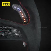 TDD Carbon Fiber Magnetische LED Paddle Shifter Für Audi A1 A3 A5 A8 Q3 Q4 Q5 Q7 Q8 S1 S3 S5 SQ5 SQ8 RS3 RS5 RSQ5 Paddle Shifter