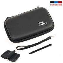 Hard Cover Carrying Storage Bags for New 3DS XL / LL Console Accessories Protective Shell Pouch Portable Zip Cases Box w/ Stylus
