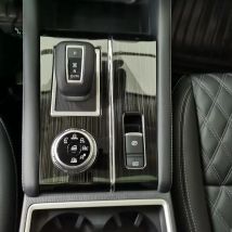 Für Mitsubishi Outlander PHEV 2022 2023 Vorne Mitte Konsole Getriebe Shift Box Panel Trim Abdeckung Aufkleber Innen Auto Zubehör