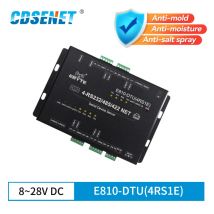 Ethernet RS422 RS485 RS232 Ethernet 4-Kanal-Seriell-Port-Server E810-DTU (4RS1E) Prozessor Modbus