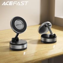 Supporto magnetico per telefono da auto con ventosa manuale ACEFAST per iPhone 16/15 Pro vivavoce 360 ° Supporto per telefono regolabile con rotazione