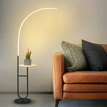 Neue Nordic Wohnzimmer Led Boden Lampe Lagerung Rack Integrierte Schlafzimmer Studie Lesen Licht Minimalistischen Kreative Angeln Beleuchtung