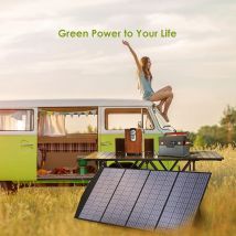 ALLPOWERS Składany Przenośny Panel Słoneczny 400W / 200W / 140W / 100W / 60W Ładowarka Solarna i Wyjście Słoneczne do Stacji Zasilania