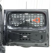 Für Suzuki Jimny 3-Türer 5-Türer 2018-2025 Schwanz Fenster Organizer Rack CGZ Molle Panel Heckklappe lagerung Racks Faltbare Tisch